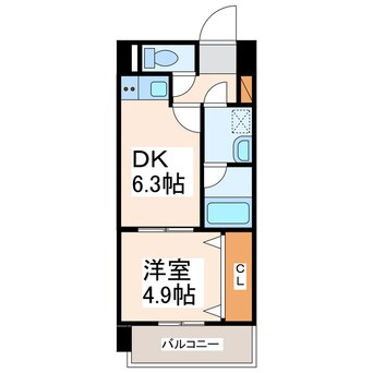 間取図 サムティ熊本駅南