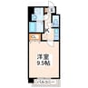 キャッスルメイト新町 1Kの間取り