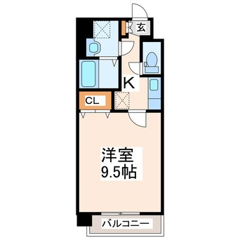 間取図 キャッスルメイト新町