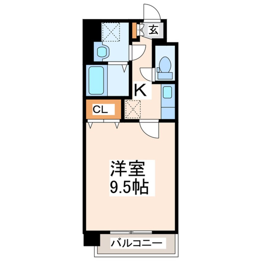 間取図 キャッスルメイト新町