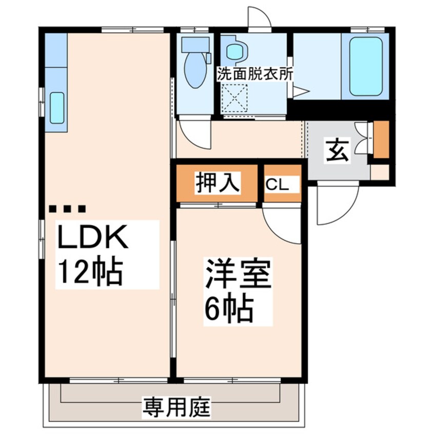 間取図 エクシードハイツ