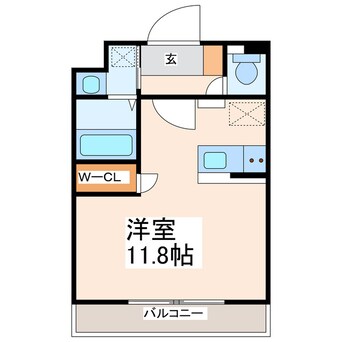 間取図 Salute(本荘)