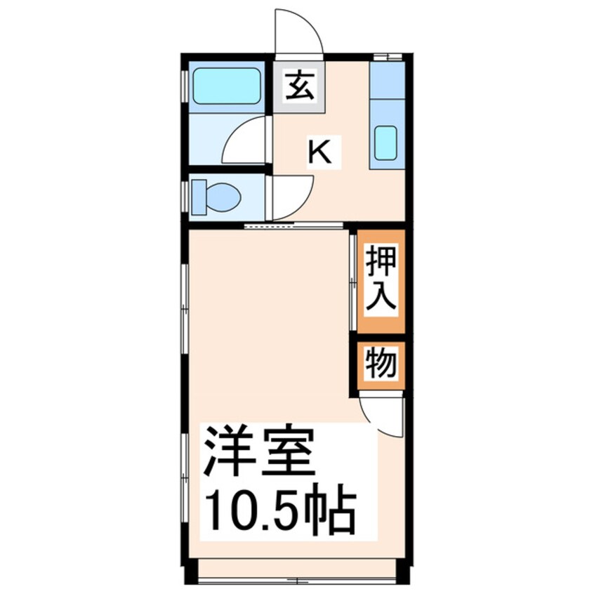 間取図 アニバーサリー新町