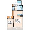 さくらガーデン出水 1LDKの間取り