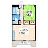 ヤマヨネビル 1LDKの間取り