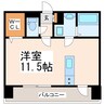 クロノス39京町本丁 1Rの間取り