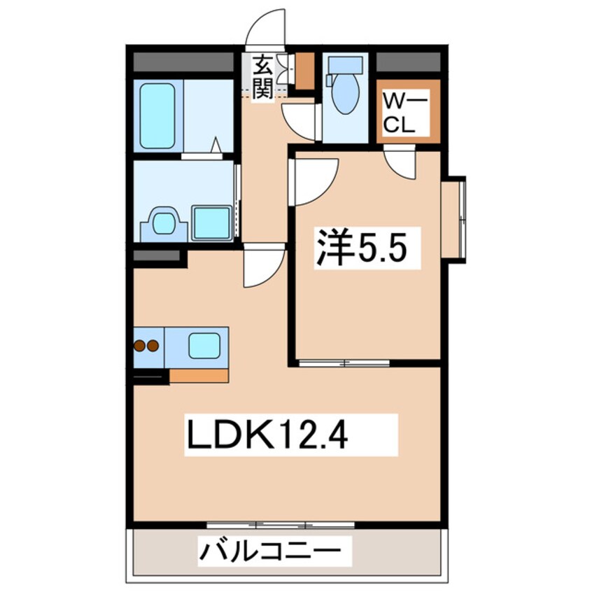 間取図 白山ヒルズ