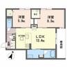 豊肥本線<阿蘇高原線>/武蔵塚駅 徒歩37分 1階 1年未満 2LDKの間取り