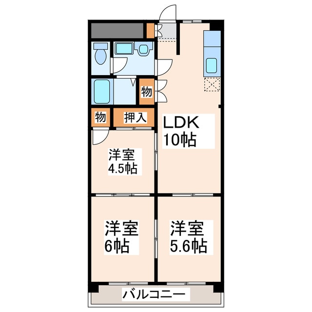 間取り図 新大江ハイデンス