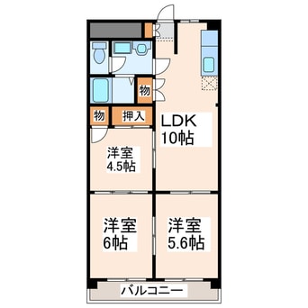 間取図 新大江ハイデンス