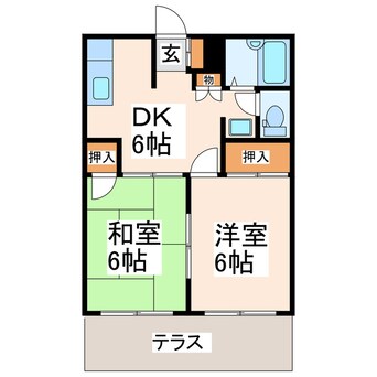 間取図 レイクサイド