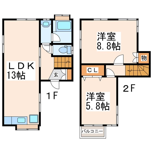 間取り図 田崎貸家