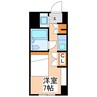 ALPHA COMFORT熊本 1Rの間取り