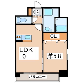 間取図 シェヌー白山