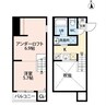 hacokuro garden 1SKの間取り