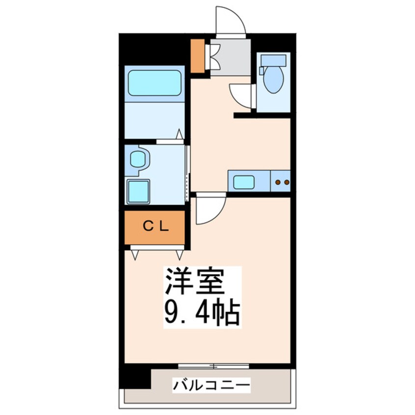 間取図 クロノス41新町Ⅳ