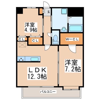 間取図 アルテシモ・レフィナ