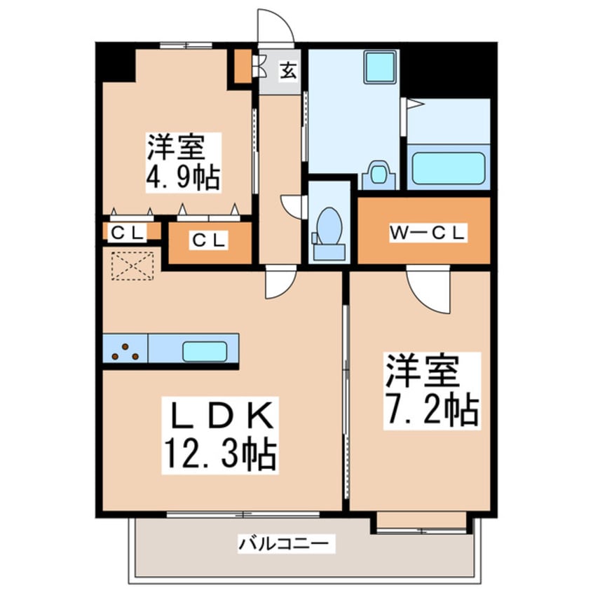 間取図 アルテシモ・レフィナ