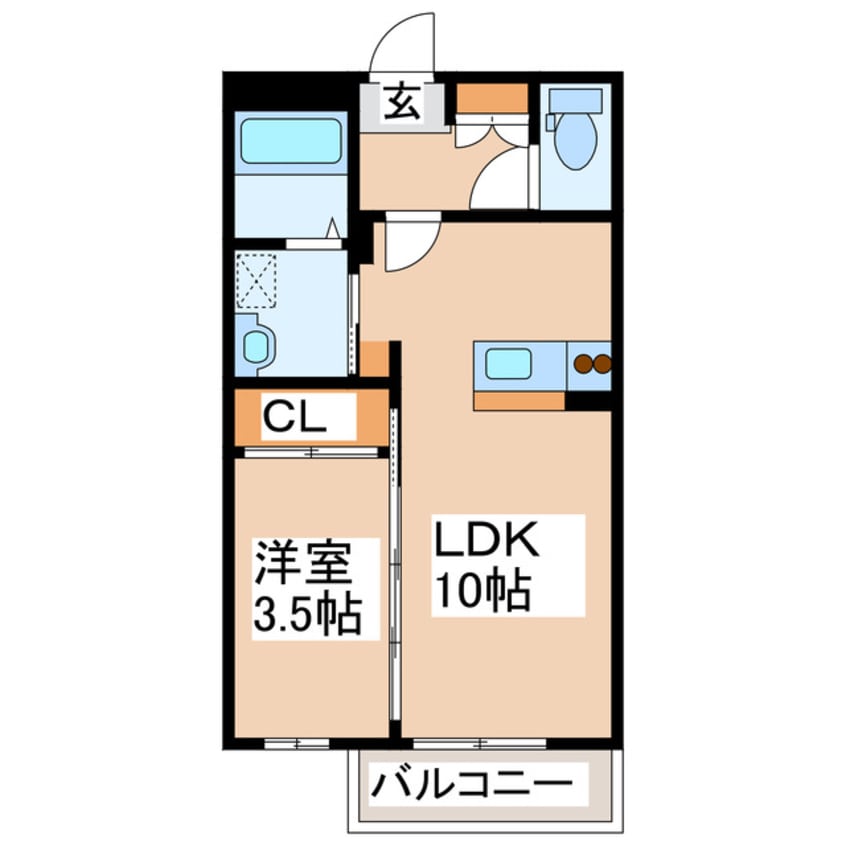 間取図 水前寺こまち