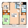 クレンリィカピス 3LDKの間取り