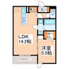豊肥本線<阿蘇高原線>/平成駅 徒歩9分 3-3階 建築中 1LDKの間取り