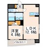Fraise本荘 1LDKの間取り