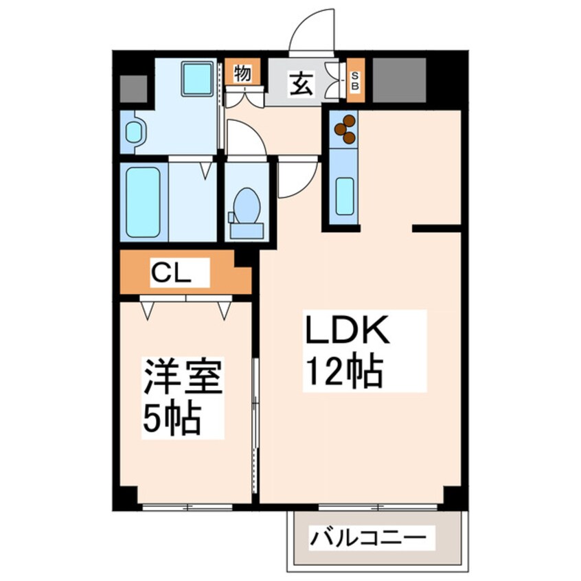 間取図 aurato水前寺