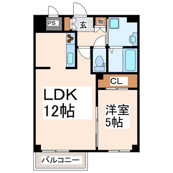 間取図 aurato水前寺