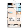 ワンティック水前寺Ⅱ 1LDKの間取り