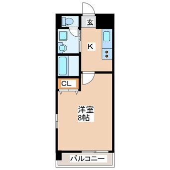 間取図 カーネリアン新屋敷