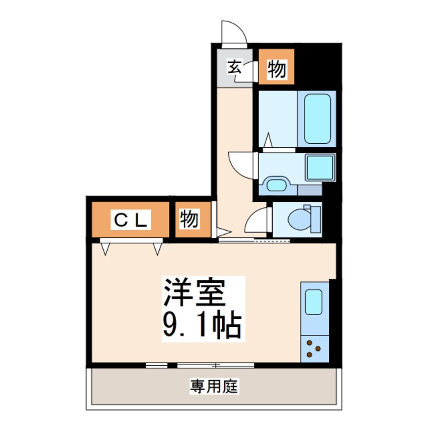 間取図 ラビアン　ローゼ