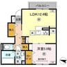 ソラーナⅡ 1LDKの間取り