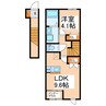 ソレイユ蓮台寺 1LDKの間取り