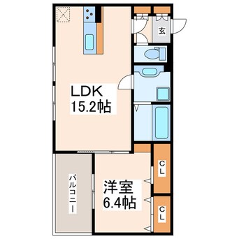 間取図 ラルゴ白山通り