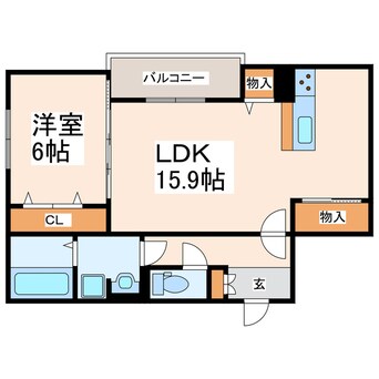 間取図 ラルゴ白山通り