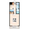 メイン花園 1Kの間取り