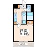 フォーエス本山 1Kの間取り