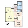 豊肥本線<阿蘇高原線>/東海学園前駅 徒歩17分 1階 建築中 2LDKの間取り