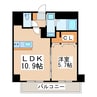 ダコタハウス世安 1LDKの間取り