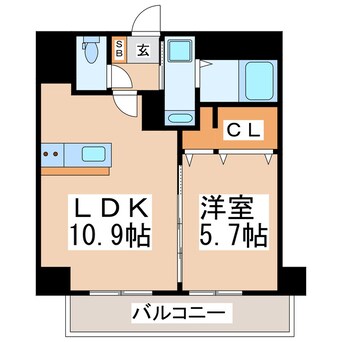 間取図 ダコタハウス世安