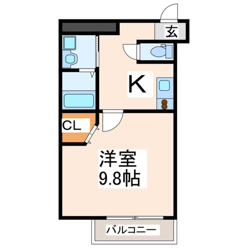 間取図 アルヴィータ新屋敷
