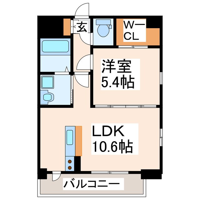 間取り図 オーラ水前寺