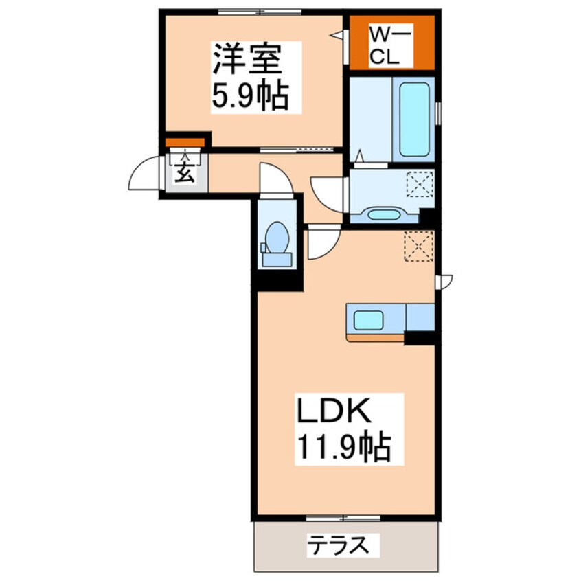 間取図 クレスト