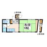 コーポ山 1Kの間取り