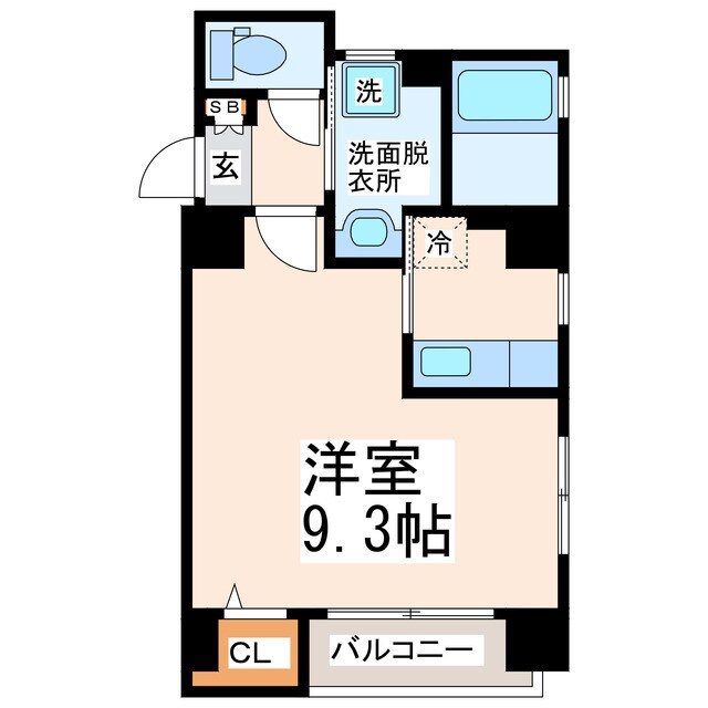 間取り図 NiceマンションIM九品寺