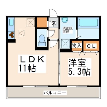 間取図 ルミエール出水