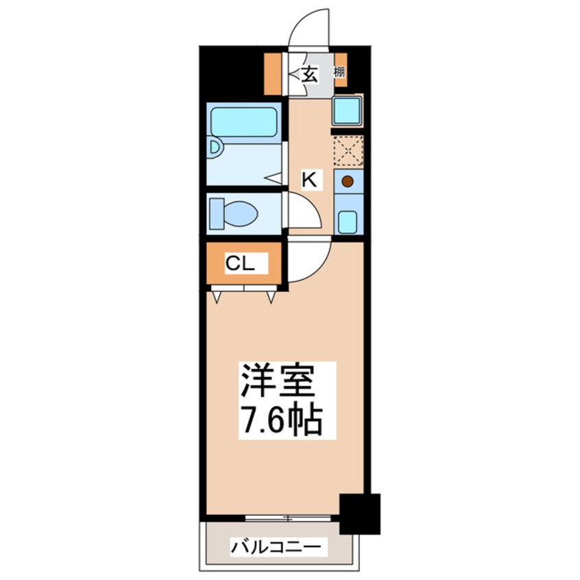 間取図 ダイナコート水前寺公園北