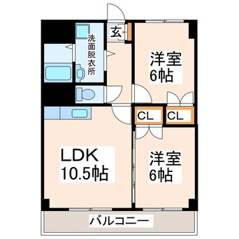 間取図 上村ハイツⅢ