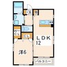 産交バス（熊本市）/鉄工団地通り 徒歩2分 3階 築12年 1LDKの間取り