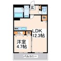 リスタジォーネ迎町の間取図